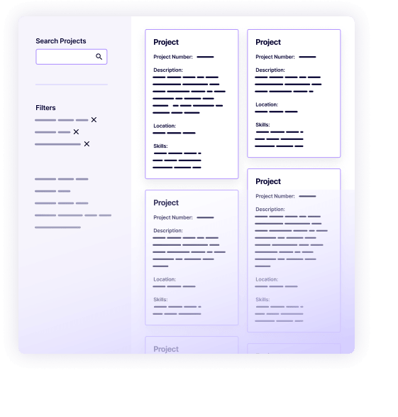 Find your perfect project.