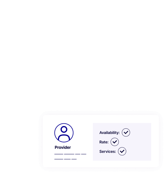 Find the perfect provider